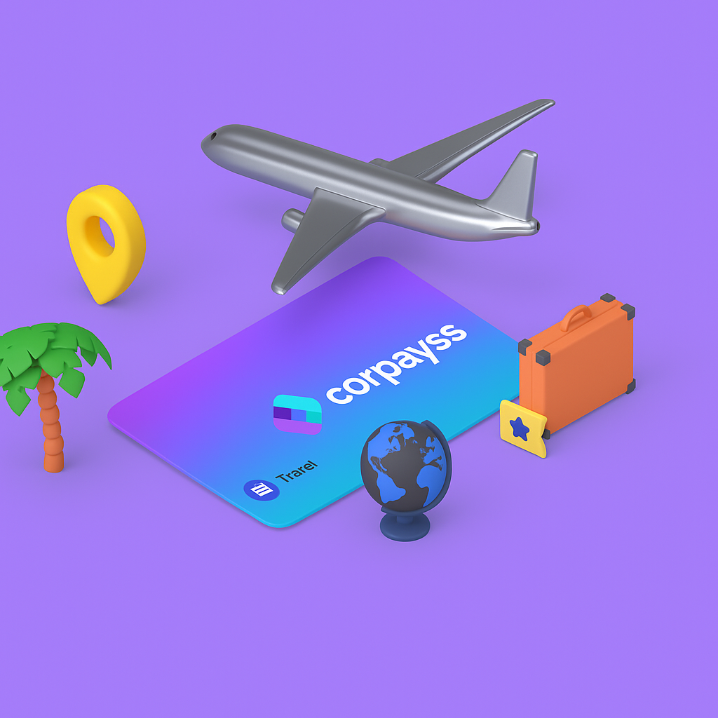 Connected travel and expense dashboard